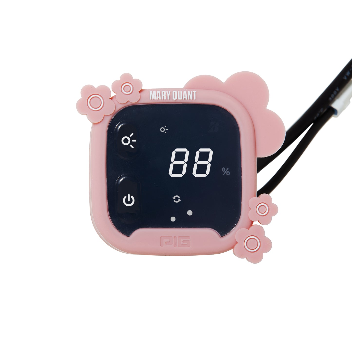 MARY QUANT 3Dシリコン 電動アシスト自転車スイッチカバー (ブリヂストン対応)