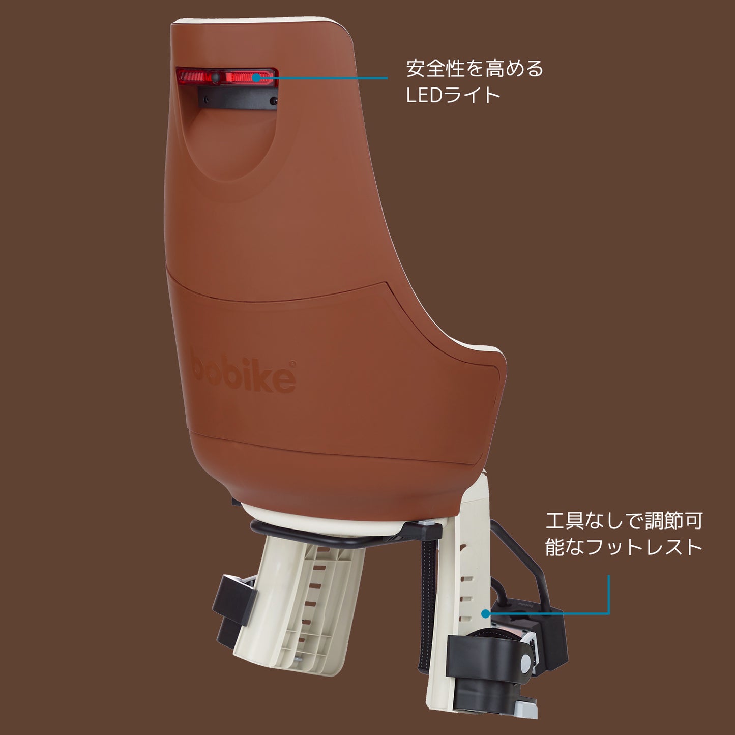 Bobike Exclusive Maxi Plus Frame Mount(LED)(LED付 ボバイク・エクスクルーシブ・マキシ・プラス・フレームマウント)