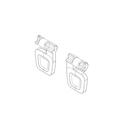 Thule Yepp 2 Maxi Foot Support【 Footrest lever - Thule Yepp Nexxt maxi, Yepp 2 maxi 1500052957もセットで送付】