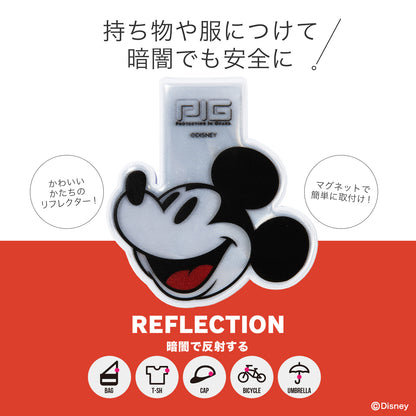 [PIG] DISNEY デザイン MAGNET REFLECTOR  ディズニー マグネットリフレクター / ミッキーフレンズ