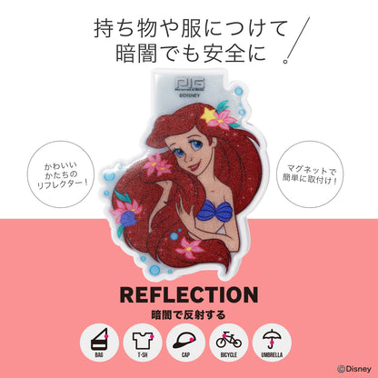 [PIG] DISNEY デザイン MAGNET REFLECTOR  ディズニー マグネットリフレクター / プリンセス
