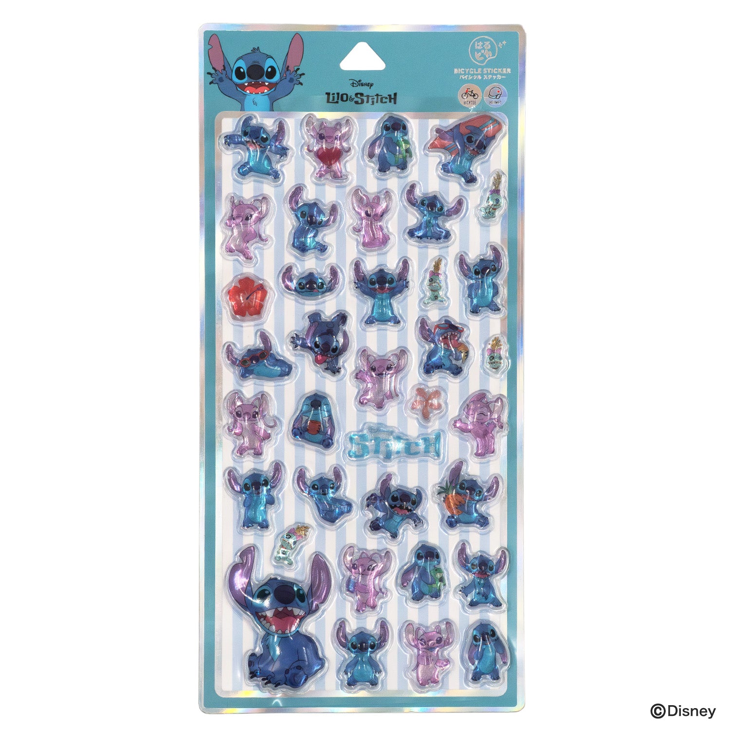 ディズニー ● 貴重 リフレクターステッカー PIG] Disney Design ディズニー デザイン 「はるピカ」バイシクル