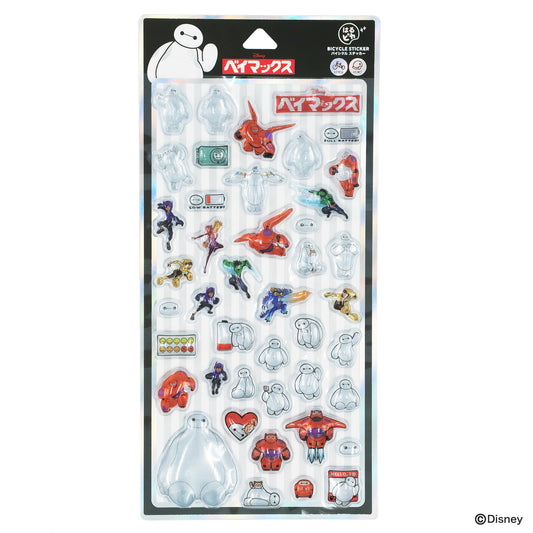 [PIG] Disney Design ディズニー デザイン 「はるピカ」バイシクルステッカー 自転車用 反射ステッカー ベイマックス