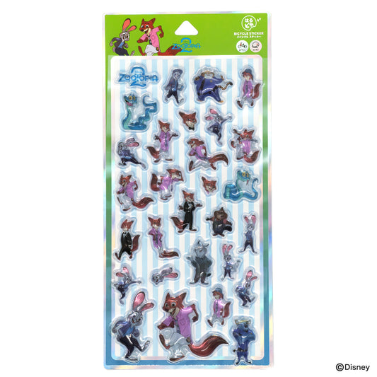 [PIG] Disney Design ディズニー デザイン 「はるピカ」バイシクルステッカー 自転車用 反射ステッカー ズートピア2
