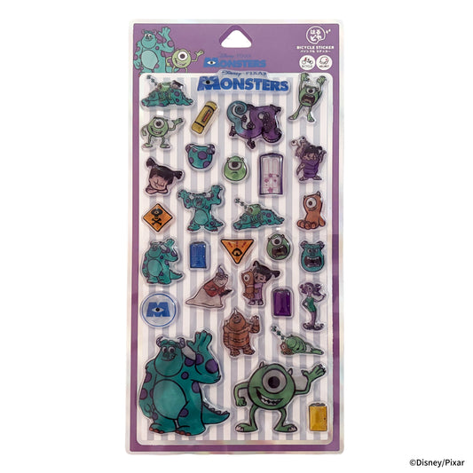 【9月25日発売開始 予約受付中】[PIG] Disney Design ディズニー デザイン 「はるピカ」バイシクルステッカー 自転車用 反射ステッカー モンスターズインク