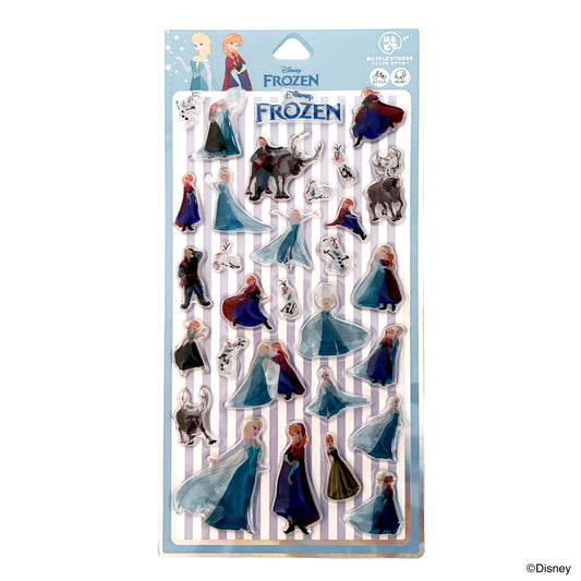 【9月25日発売開始 予約受付中】[PIG] Disney Design ディズニー デザイン 「はるピカ」バイシクルステッカー 自転車用 反射ステッカー アナと雪の女王