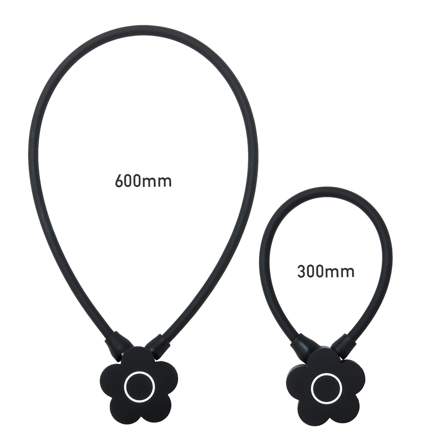 [PIG] MARY QUANT デザイン WIRE LOCK  マリークワント ワイヤーロック 600mm/300mm
