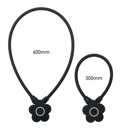 [PIG] MARY QUANT デザイン WIRE LOCK  マリークワント ワイヤーロック 600mm/300mm