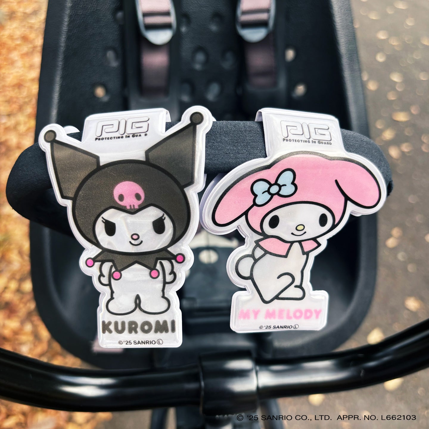 [PIG] SANRIO デザイン MAGNET REFLECTOR  マグネットリフレクター