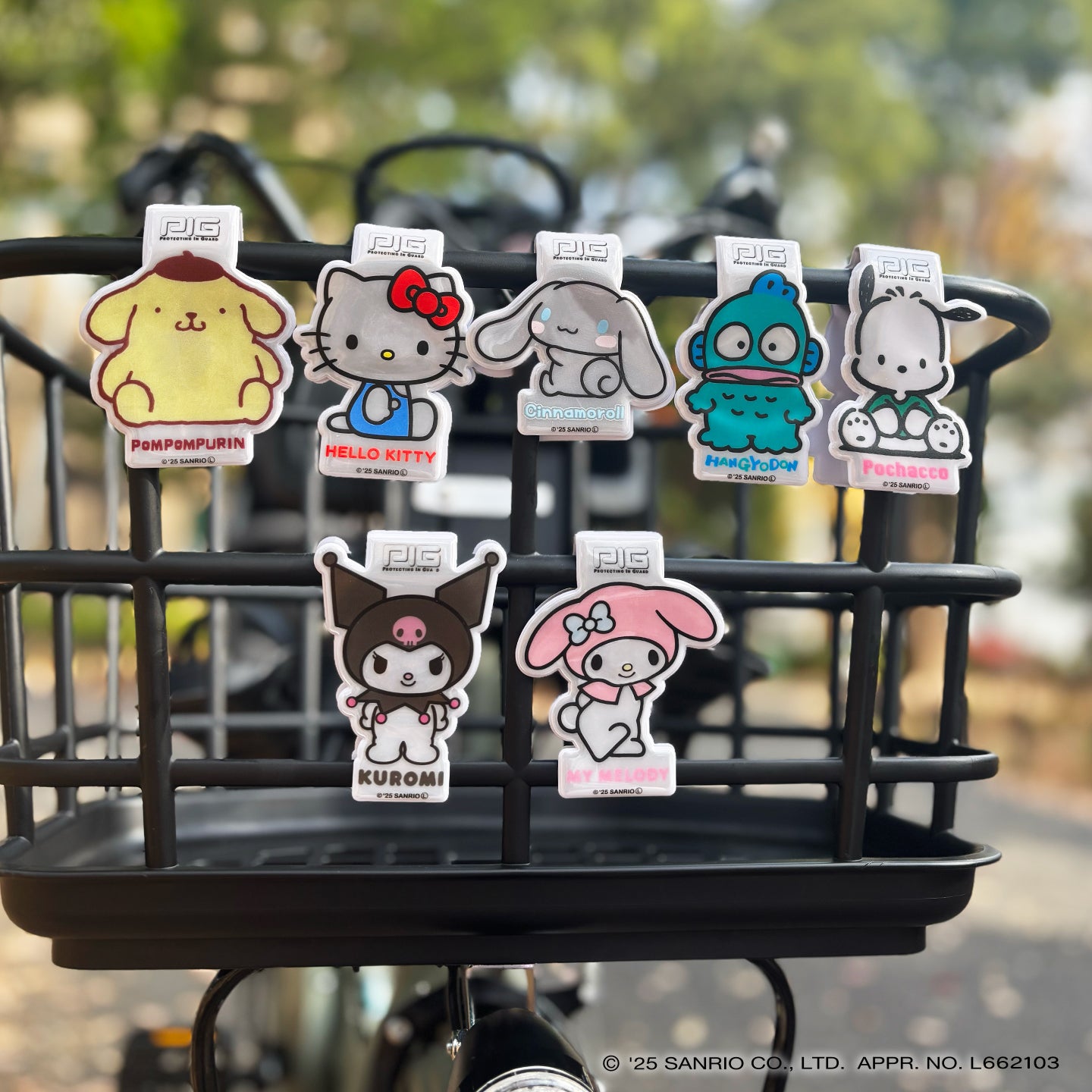 [PIG] SANRIO デザイン MAGNET REFLECTOR  マグネットリフレクター