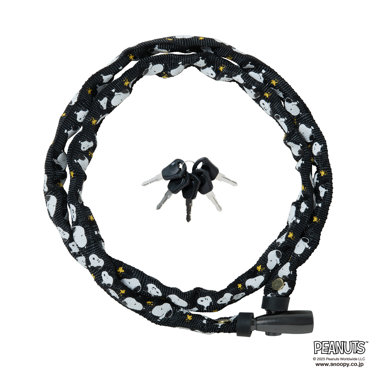 PIG] PEANUTS CHAIN LOCK KEY TYPE（チェーンロック キータイプ 