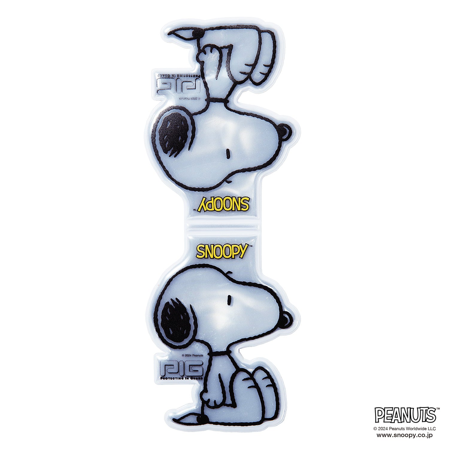 PIG] PEANUTS デザイン MAGNET REFLECTOR マグネットリフレクター