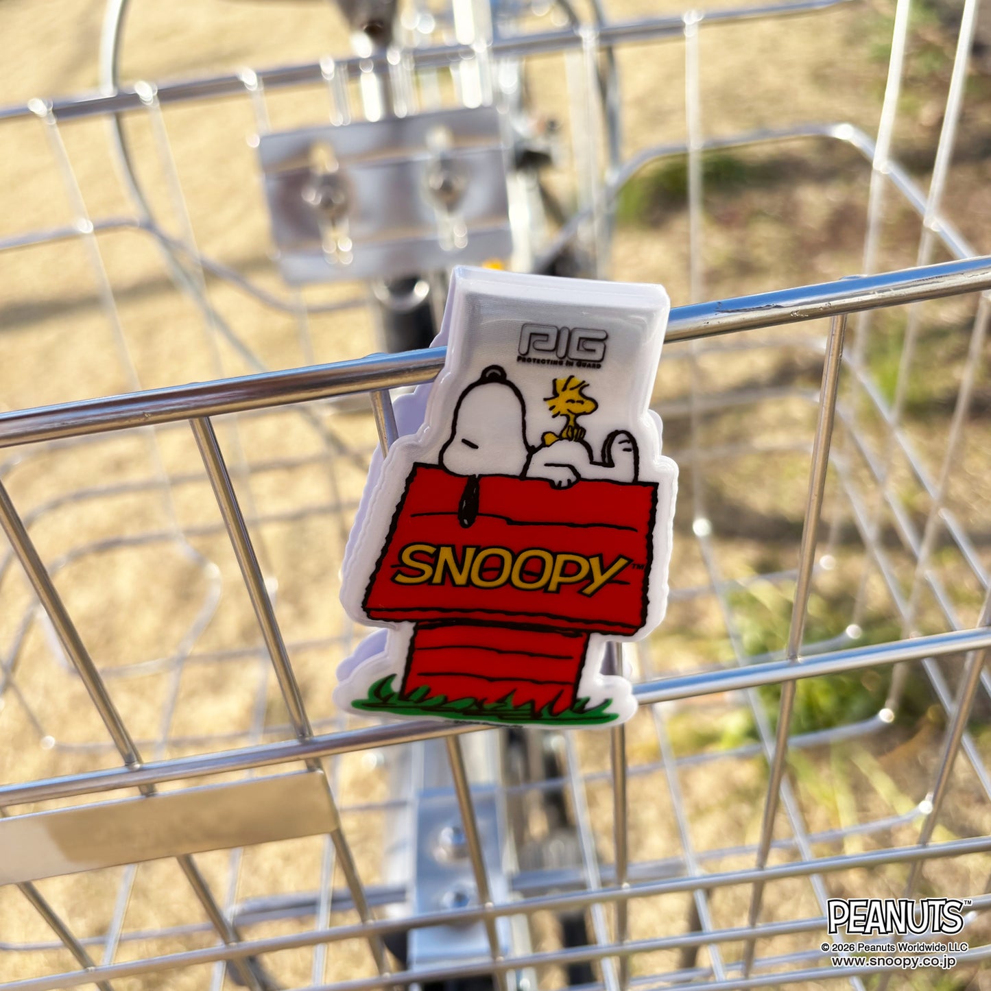 [PIG]ピーナッツ マグネットリフレクター | PEANURS MAGNET REFLECTOR（スヌーピーハウス）