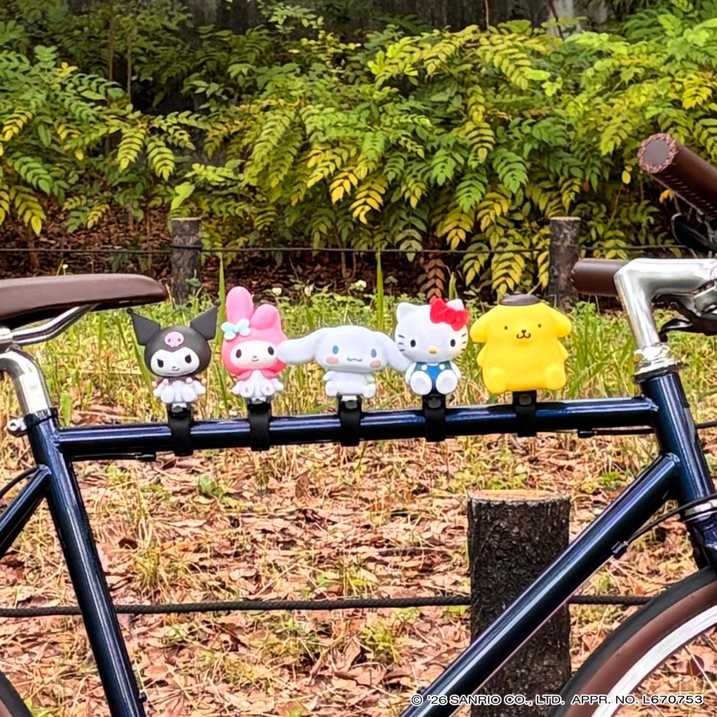 [PIG]Sanrio デザイン BIKE HORN  バイクホーン（サイクルホーン）クロミ