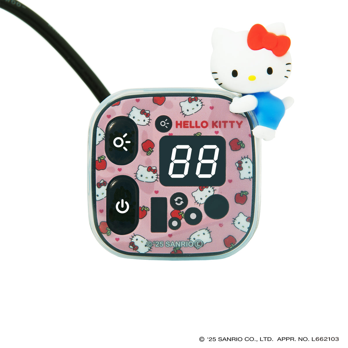 [PIG] SANRIO デザイン 3Dシリコン 電動アシスト自転車スイッチカバー （ハローキティ）