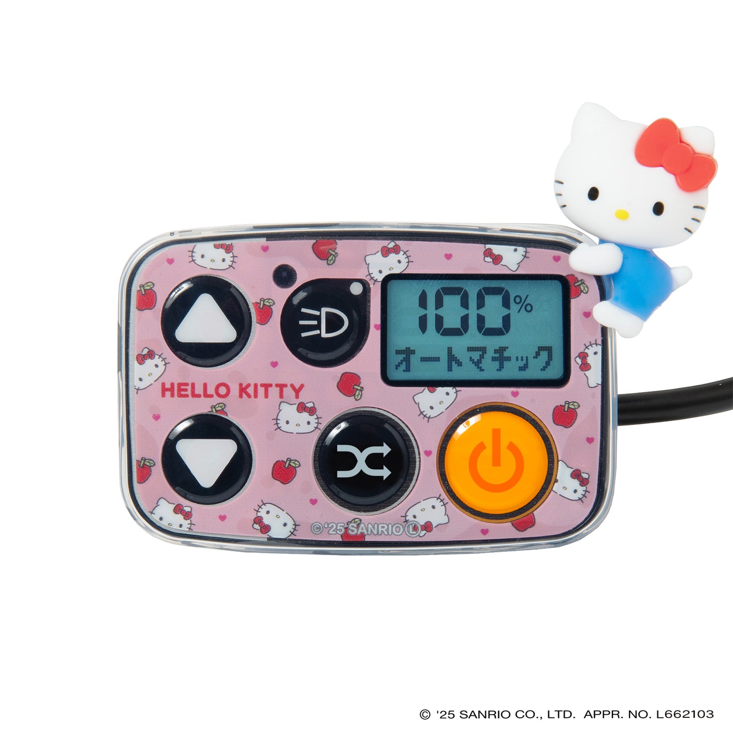 [PIG] SANRIO デザイン 3Dシリコン 電動アシスト自転車スイッチカバー （パナソニック対応）