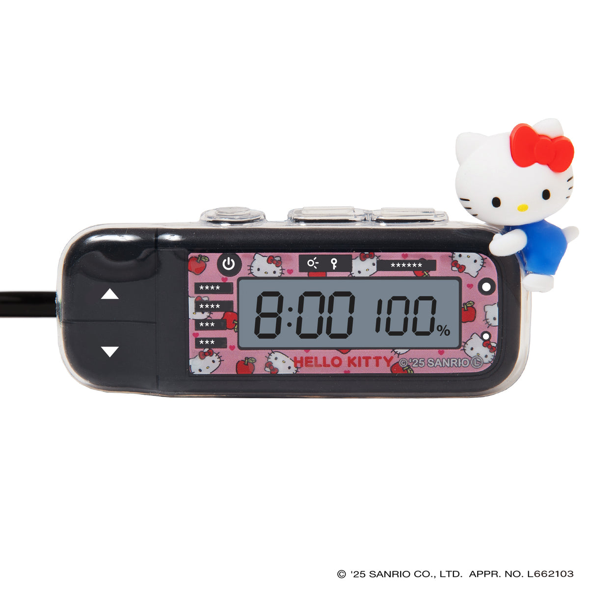 [PIG] SANRIO デザイン 3Dシリコン 電動アシスト自転車スイッチカバー （ハローキティ）