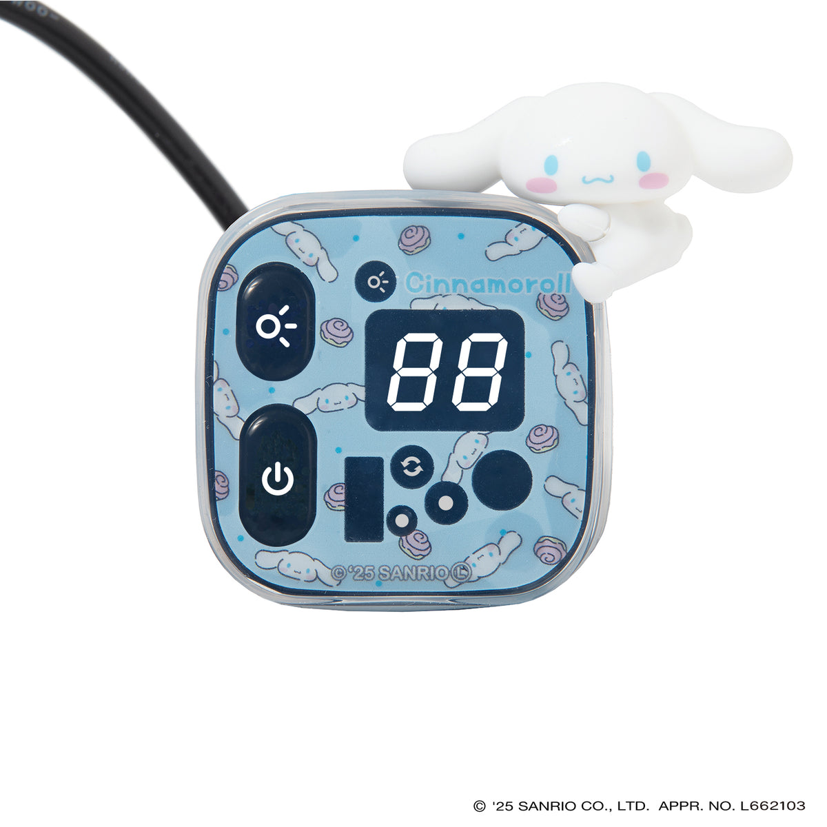 [PIG] SANRIO デザイン 3Dシリコン 電動アシスト自転車スイッチカバー （シナモロール）