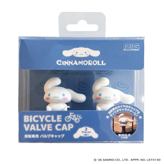 [PIG]Sanrio デザイン BICYCLE VALVE CAP（バルブキャップ）自転車用 バルブキャップ シナモロール