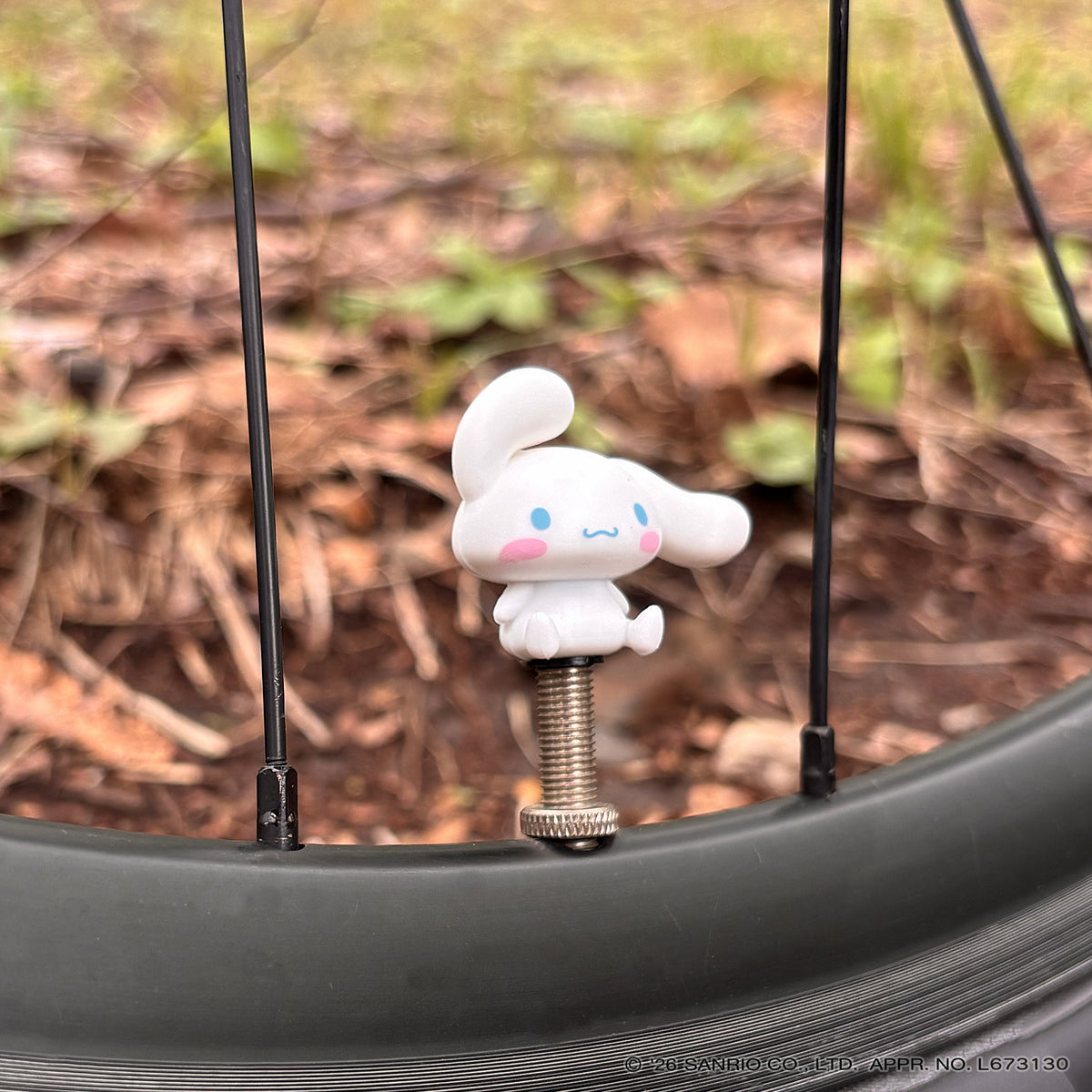 [PIG]Sanrio デザイン BICYCLE VALVE CAP（バルブキャップ）自転車用 バルブキャップ シナモロール