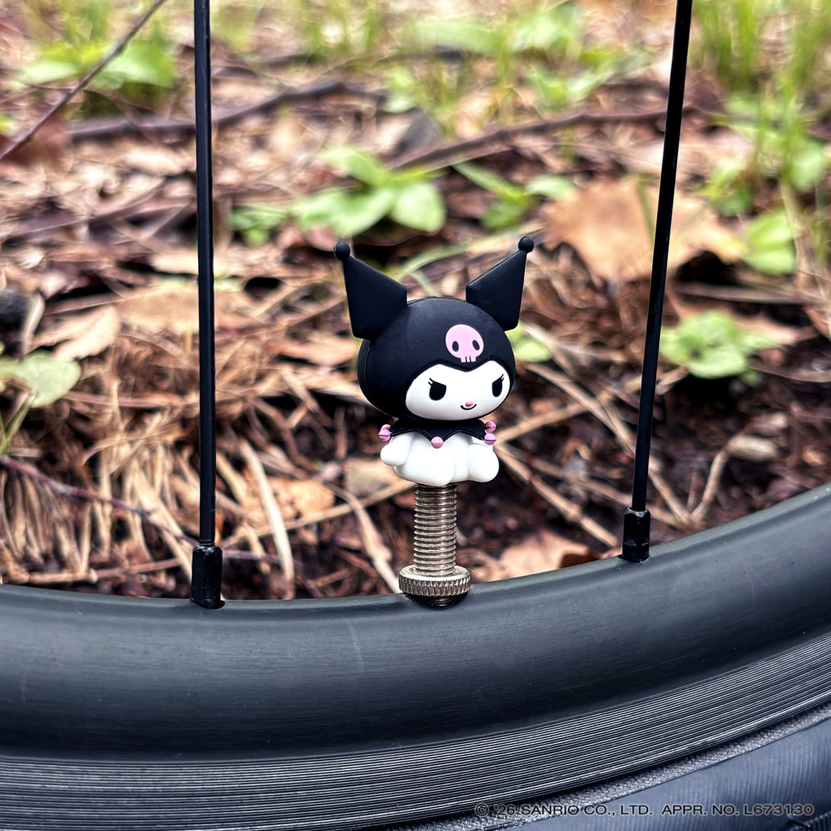 [PIG]Sanrio デザイン BICYCLE VALVE CAP（バルブキャップ）自転車用 バルブキャップ クロミ