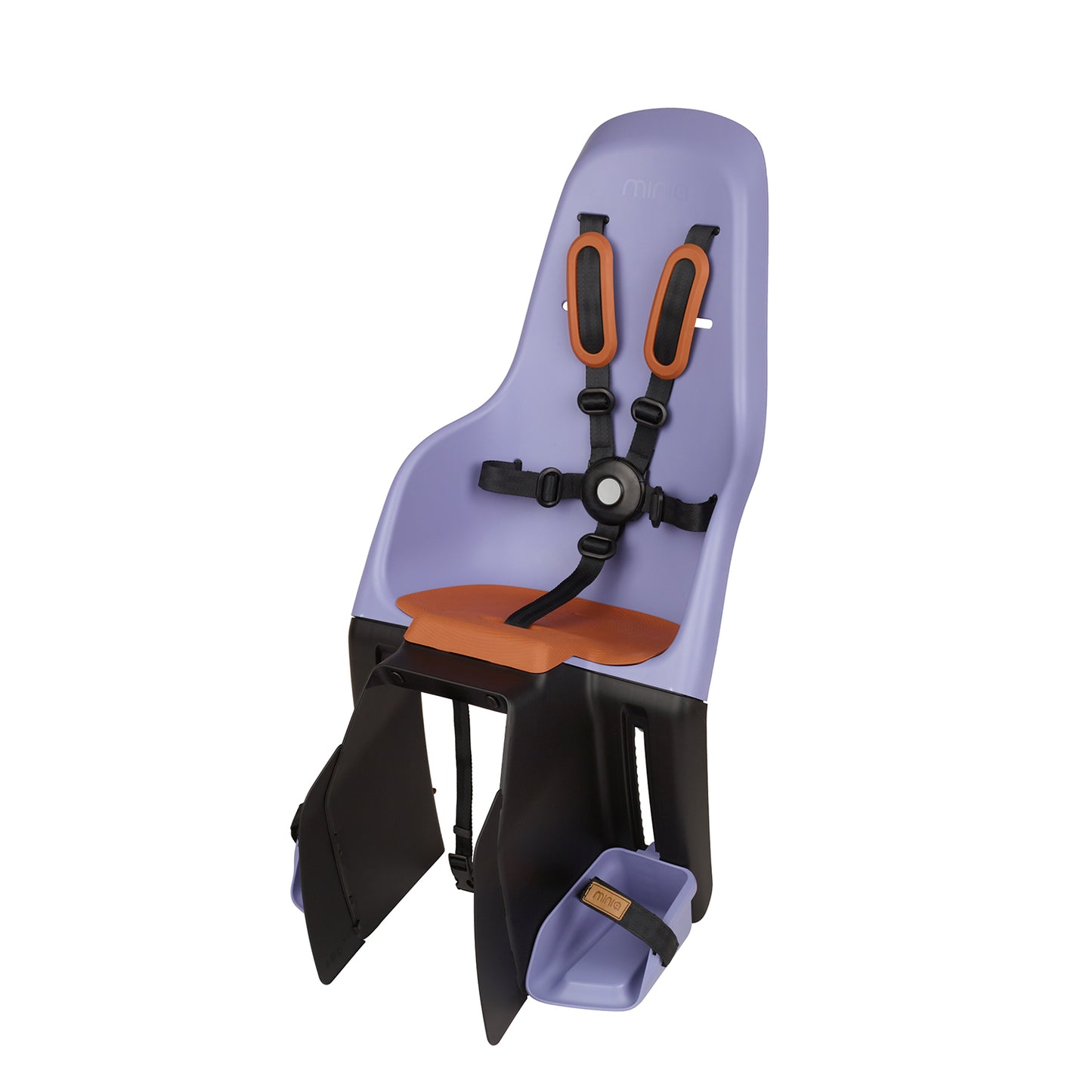 Minia for Carrier Galaxy Purple（後乗せ・キャリア取付タイプ）自転車　チャイルドシート（子供乗せ） Polisport（ポリスポート）