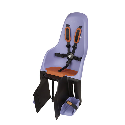 Minia for Carrier Galaxy Purple（後乗せ・キャリア取付タイプ）自転車　チャイルドシート（子供乗せ） Polisport（ポリスポート）