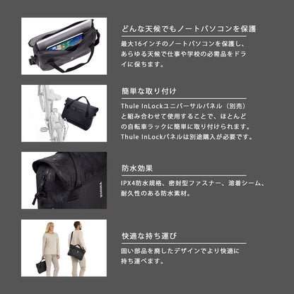 Thule Shield Attache InLock対応アタッシュ型バイクパニア 16インチ