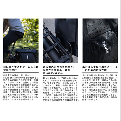 Thule Shield Attache InLock対応アタッシュ型バイクパニア 16インチ