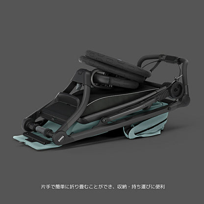 Thule Urban Glide 3（スーリー アーバングライド 3）ジョギングベビーカー（ジョギング/ランニング/ベビーカー/ストローラー/3輪）【マグネットバックル無し】