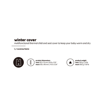 Bobike Maxi poncho - winter cover