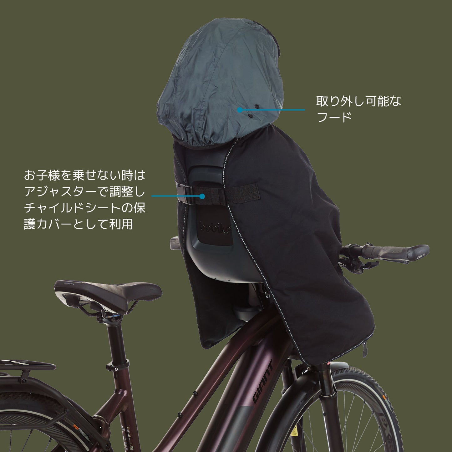Bobike Mini poncho - winter cover
