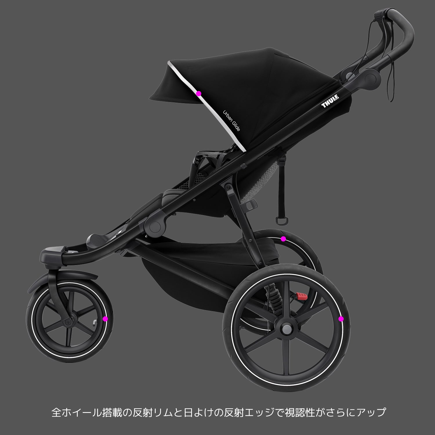 Thule Urban Glide 2（スーリー アーバングライド2）ジョギングベビーカー – Thule Yepp / Polisport /  Bobike 公式オンラインストア ROSSI